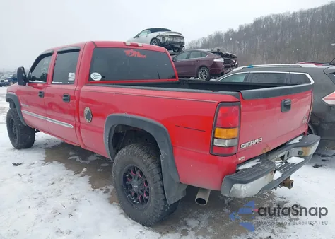2004 GMC Sierra 2500Hd Sle z USA, uszkodzony, nr VIN 1GTHK23U84F112958